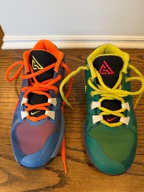 Nike Zoom Freak 4 Kids Color-Block Sneakers